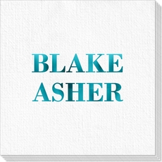 Two Bold Names Deville Napkins