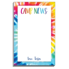 Tie-Dye Camp News Notepads