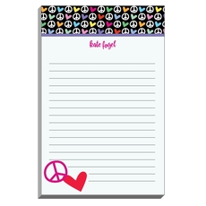 Peace & Hearts Notepads