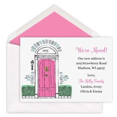 Colorful Door Your Text Moving Announcements