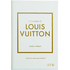 Personalized Little Book of Louis Vuitton Leather Book