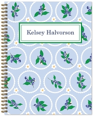 Blueberry Patch Spiral Notebook