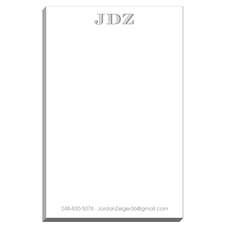 Classic Initial Notepads