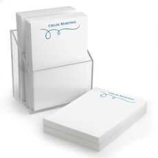 Swirl Stack of Small Notepads