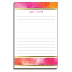 Pink Watercolor Notepad
