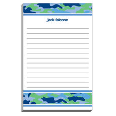 Blue Camo Notepads