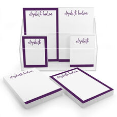 Bold Border Notepad Set (6 Pads)