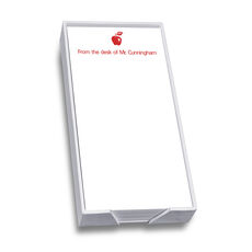 Apple Mini List with White Paperboard Holder