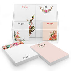 Floral Antler Notepad Set (6 Pads)