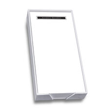 Executive Mini List with White Paperboard Holder