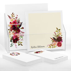 Boho Floral Notepad Set