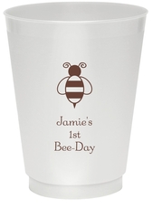 Bumble Bee Colored Shatterproof Cups