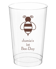 Bumble Bee Clear Plastic Cups