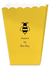Bumble Bee Mini Popcorn Boxes