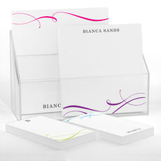 Elegant Flourishes Notepad Set (4 Pads)