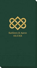 Celtic Love Knot Guest Towels
