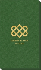 Celtic Love Knot Linen Like Guest Towels