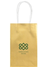 Celtic Love Knot Medium Twisted Handled Bags