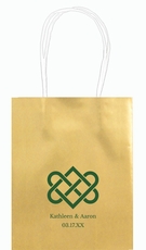 Celtic Love Knot Mini Twisted Handled Bags