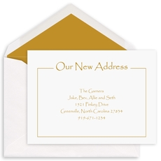 Choice of Headline Framed Moving Cards