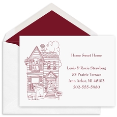 Our Amazing House Moving Announcements - Raised Ink