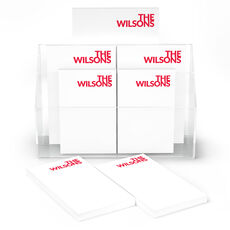 Bold Overlapping Text Notepad Set (7 Pads)