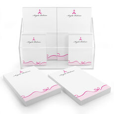 Pink Ribbon Notepads (6 Pads)