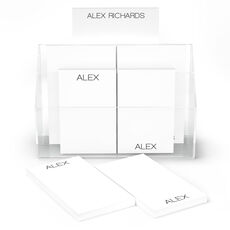 Modern Large Name Notepad Set (7 Pads)