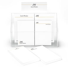 Executive Initials Notepad Set (7 Pads)