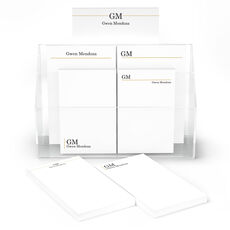 Executive Initials Notepad Set (7 Pads)