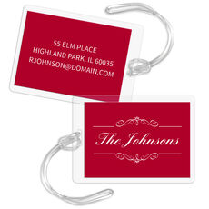 Bellissimo Scroll Luggage Tags