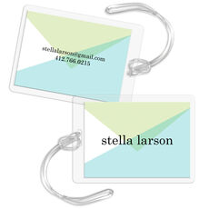 Chic Abstract Luggage Tags