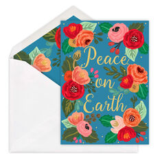 Peace on Earth Folded Holiday Cards