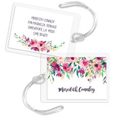 Shades of Pink Luggage Tags