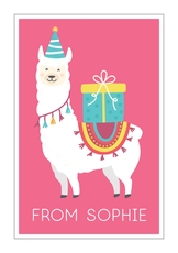 Llama Gift Stickers