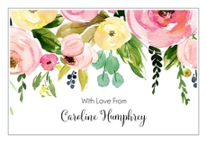Spring Peonies Gift Stickers