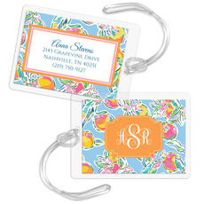 Just Peachy Luggage Tags