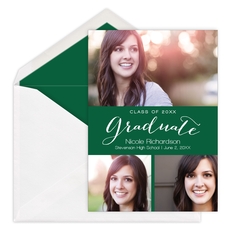 Graduate Collage Photo Graduation Announcements