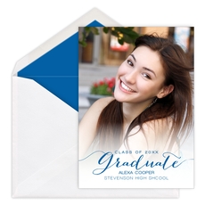 Graduate Script Photo Announcements