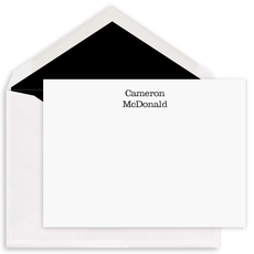 McDonald Flat Note Cards
