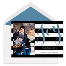 Striped Joy Photo Cards