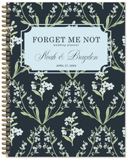 Forget Me Not Spiral Wedding Planner