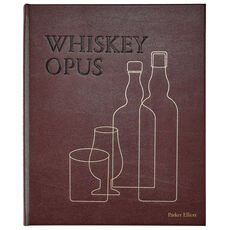 Whiskey Opus Personalized Leather Book