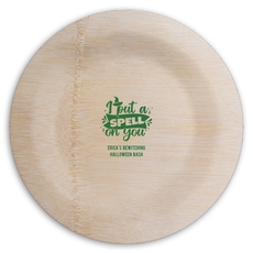 I Put A Spell On You Round Bamboo Plates