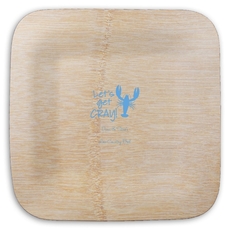 Let's Get Cray Square Bamboo Plates