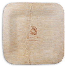My Horn of Plenty Square Bamboo Plates