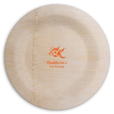 Goldfish Round Bamboo Plates