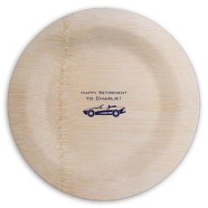 Convertible Round Bamboo Plates