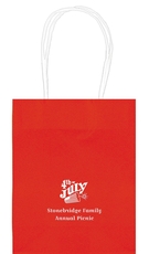 4th of July Mini Twisted Handled Bags