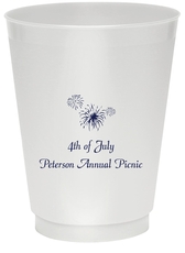 Fireworks Colored Shatterproof Cups